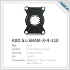 SIGEYI AXO SL SRAM Road 8 tornillos - detalle