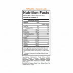TORQ Gel Caramel Latte - información nutricional