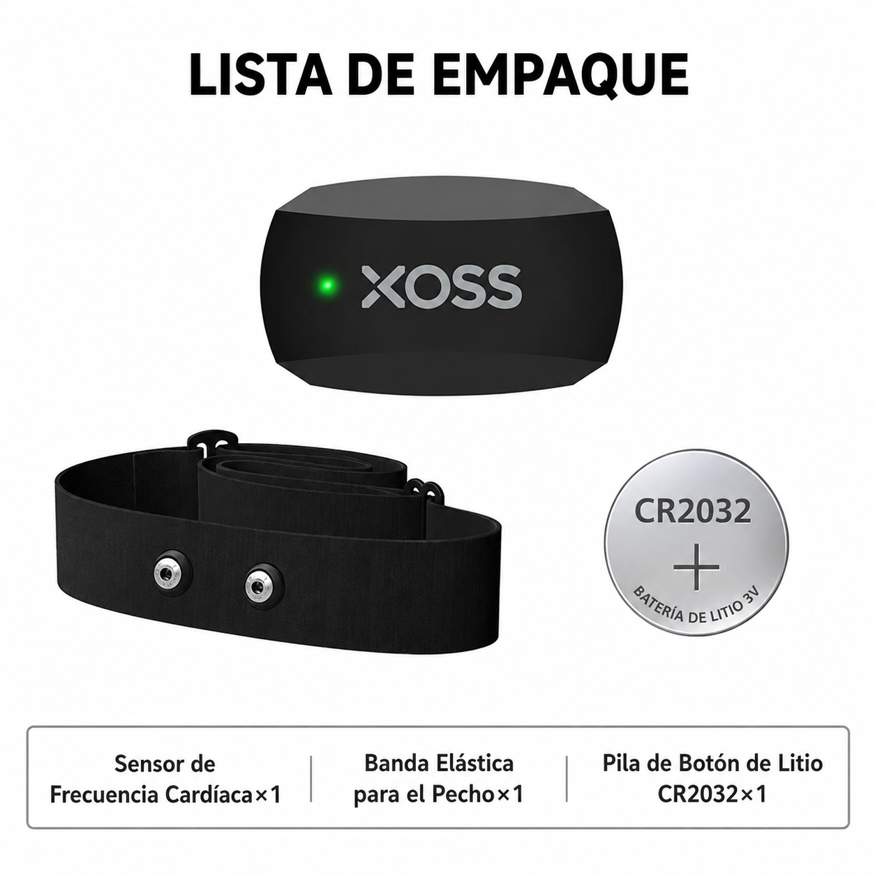 X2  Sensor de frecuencia cardíaca