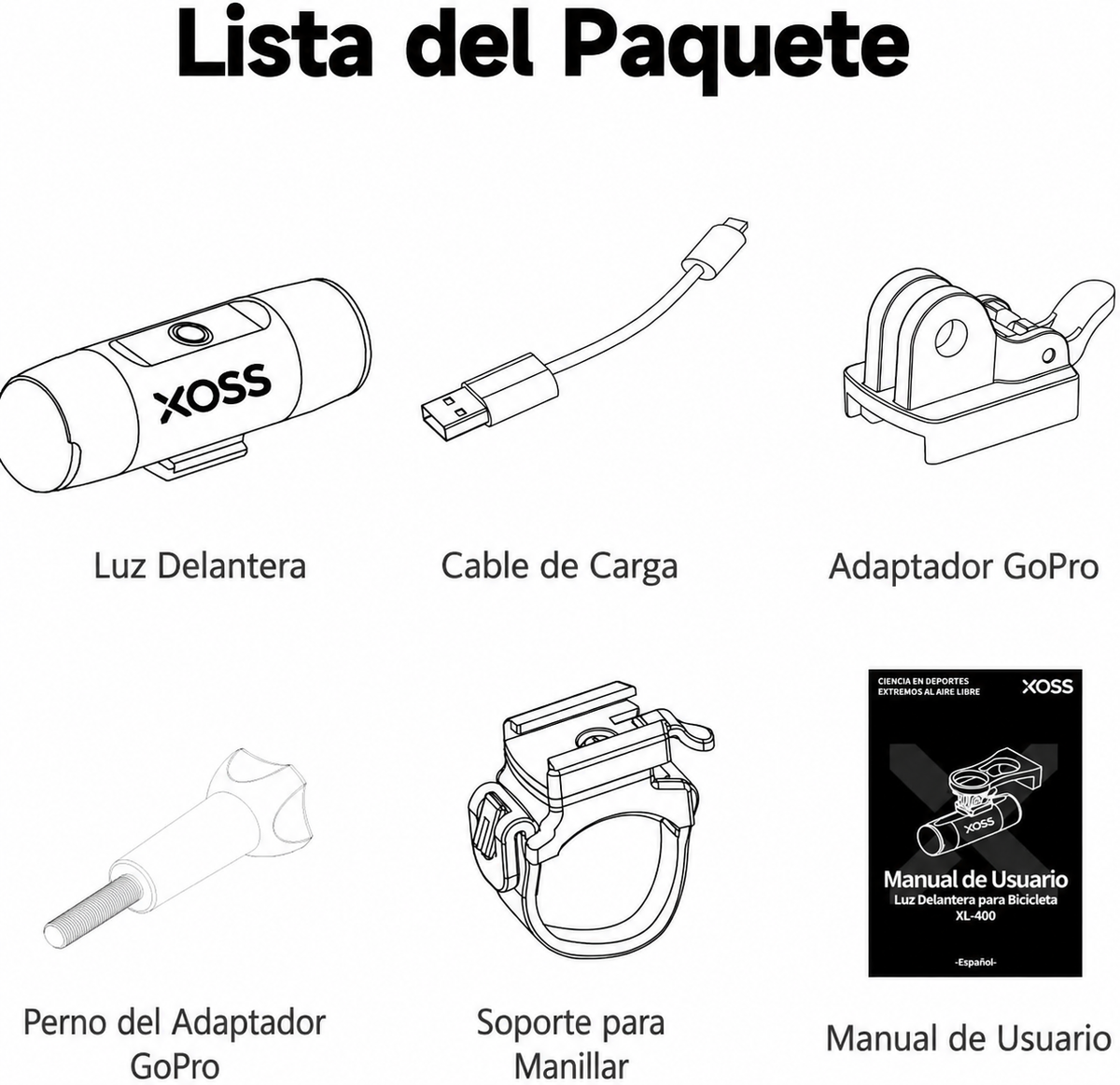 Luz delantera XL1200