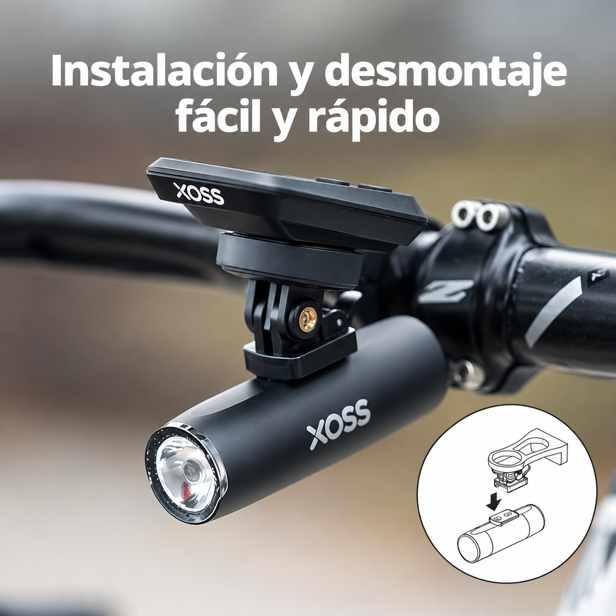 Luz delantera XL800