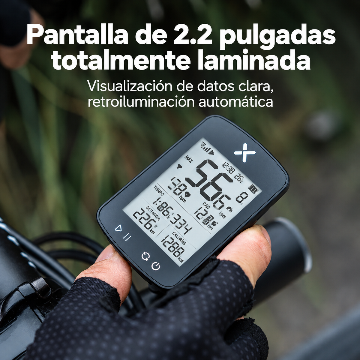 Ciclocomputador G+