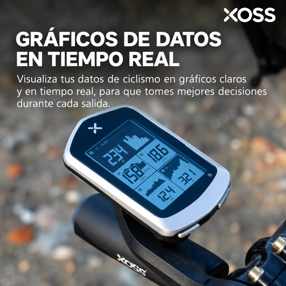 XOSS NAV — Ciclocomputador GPS