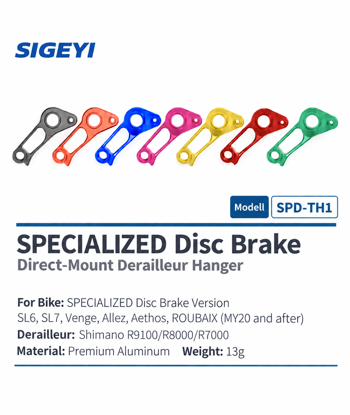 Puntera de montaje directo Specialized Disc