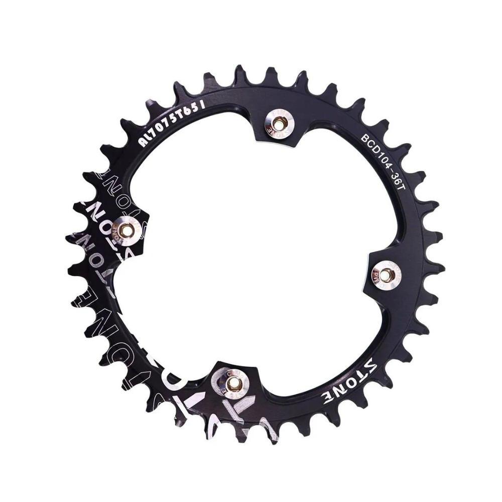 Plato Stone BCD104 redondo para Mountain Bike