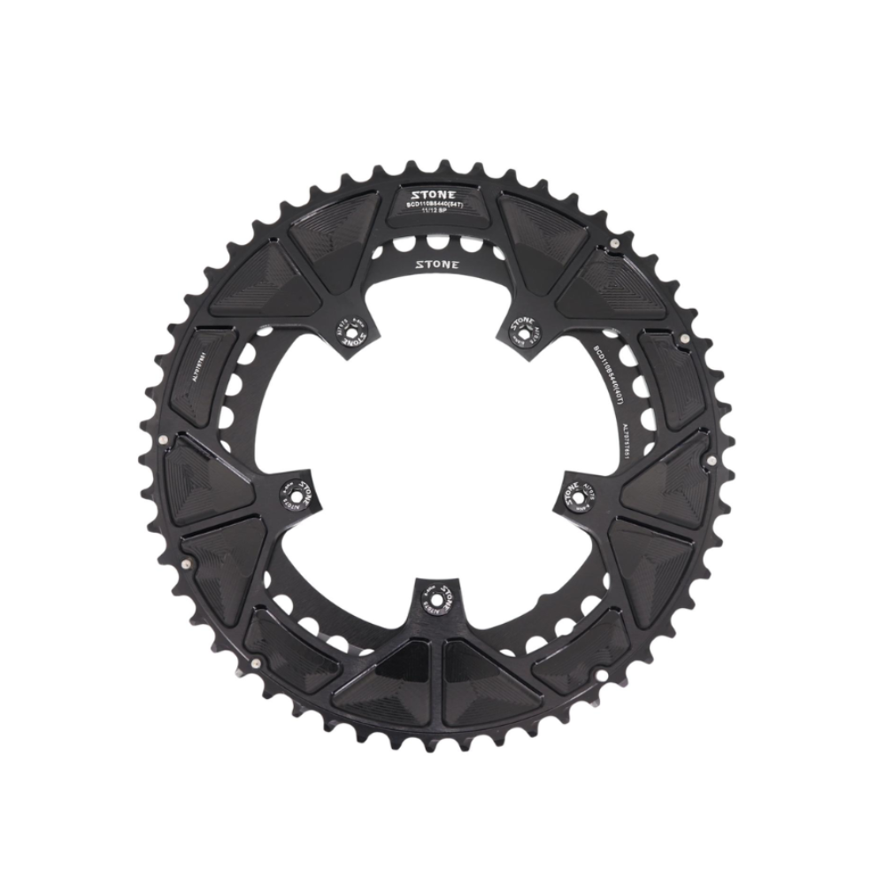 Platos Stone BCD110 Shimano 5 tornillos 12 Velocidades