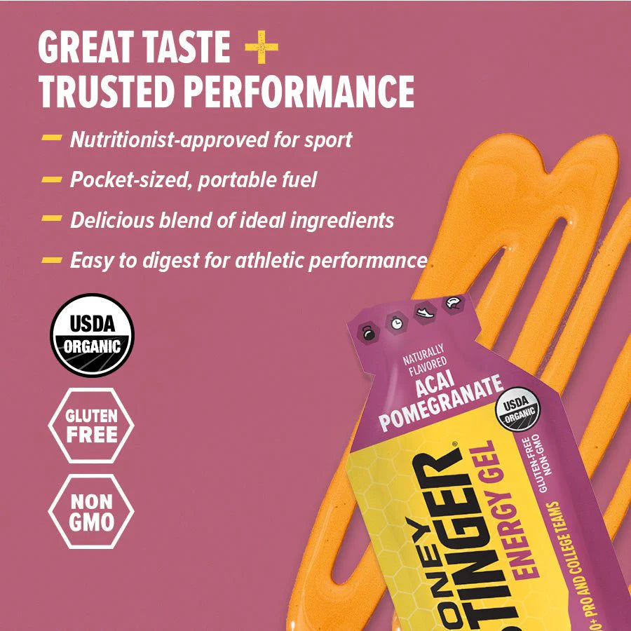 Honey Stinger Acai Pomegranate Energy Gel