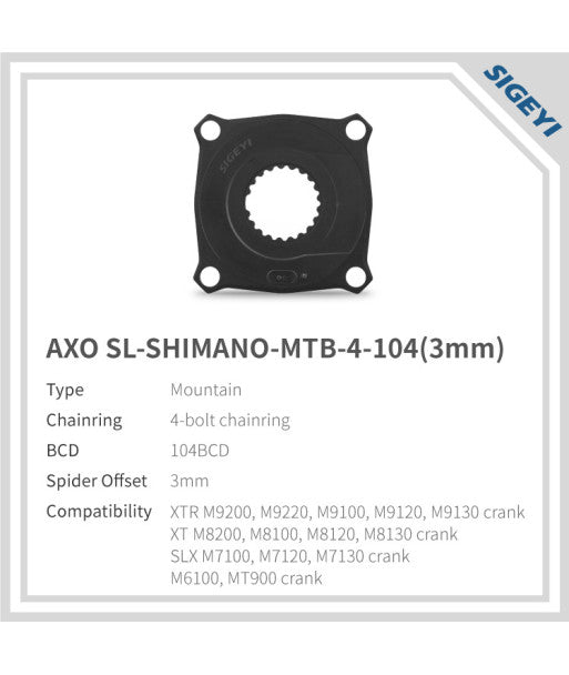 AXO Medidor de potencia Sram MTB