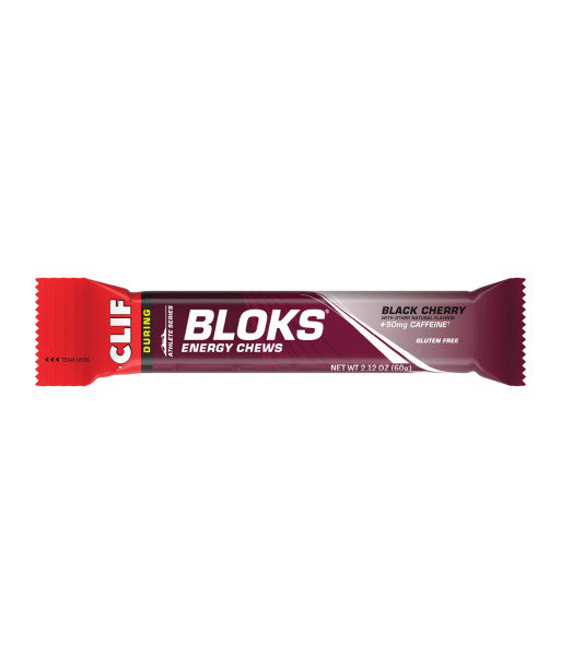 Bloks Clif cereza negra con cafeína