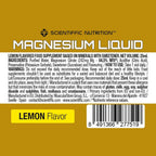 Scientiffic Magnesium Liquid - información nutricional