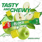 CLIF BLOKS SOURS Sour Green Apple - contenido paquete