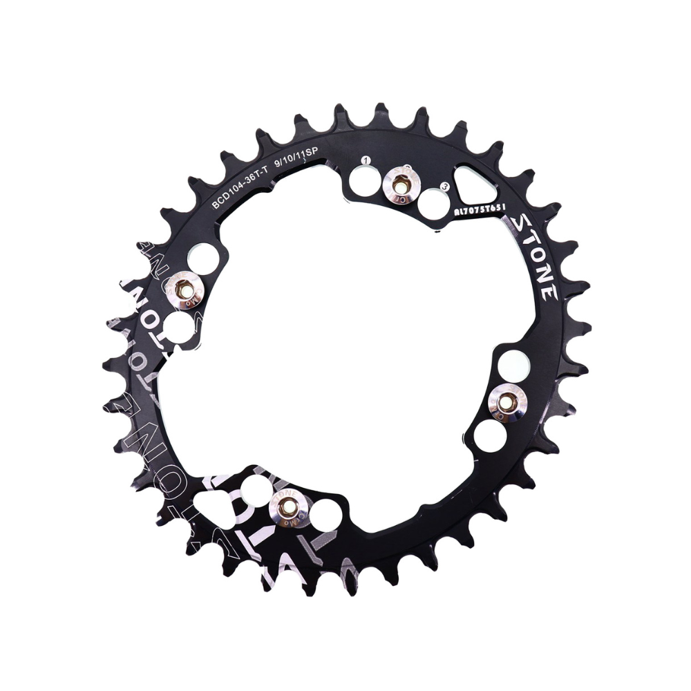 Plato Stone BCD104 ovalado para Mountain Bike